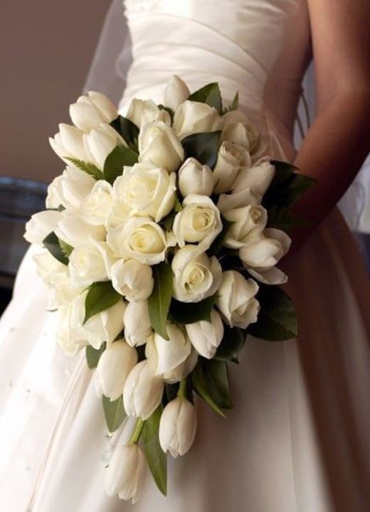 tulipani bouquet sposa